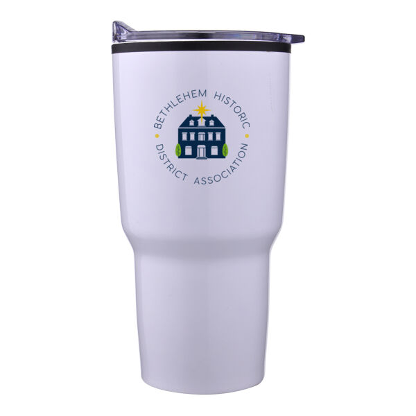 30 oz. Curved Body Tumbler W/ Lid Thumbnail