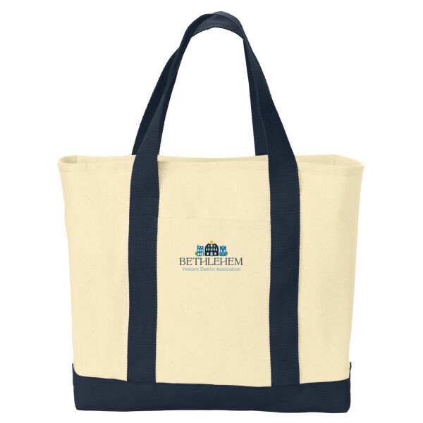 Two Tone Shopping Tote Thumbnail