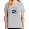 Ladies Core Cotton V Neck Tee Thumbnail